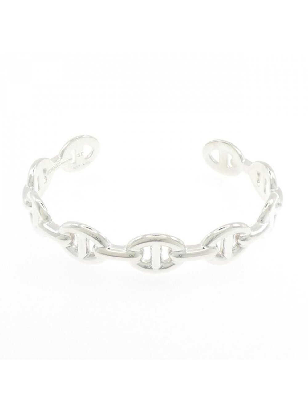 Hermes Chaine D'Ancre Enchainee Bangle Bracelet